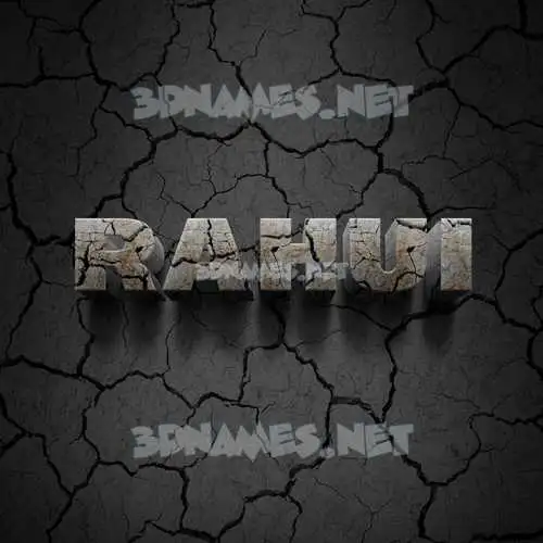 rahui in Cracked Stone style - 3D name wallpaper rahui in Cracked Stone style - 3D name wallpaper