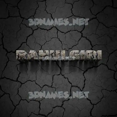 rahulgiri in Cracked Stone style - 3D name wallpaper rahulgiri in Cracked Stone style - 3D name wallpaper
