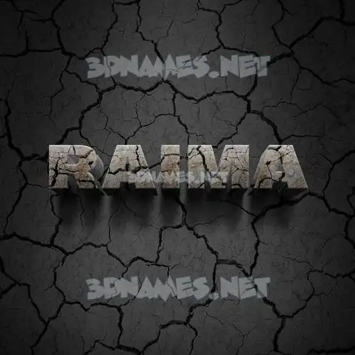 raima in Cracked Stone style - 3D name wallpaper raima in Cracked Stone style - 3D name wallpaper