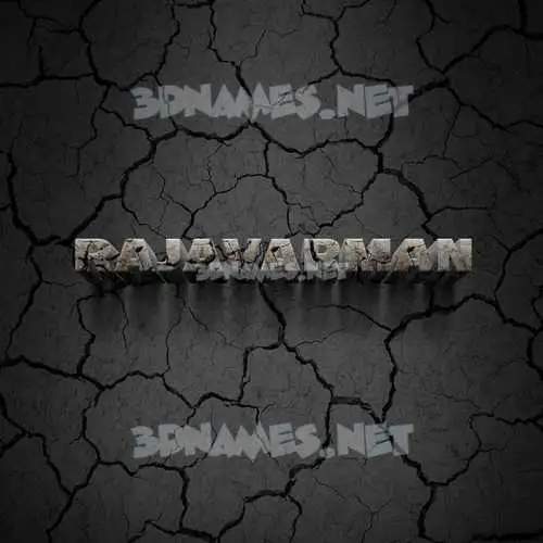 rajavarman in Cracked Stone style - 3D name wallpaper rajavarman in Cracked Stone style - 3D name wallpaper
