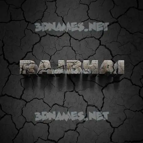 rajbhai in Cracked Stone style - 3D name wallpaper rajbhai in Cracked Stone style - 3D name wallpaper