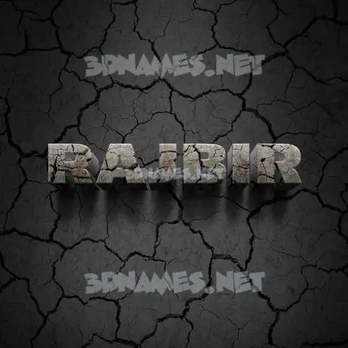 rajbir in Cracked Stone style - 3D name wallpaper rajbir in Cracked Stone style - 3D name wallpaper