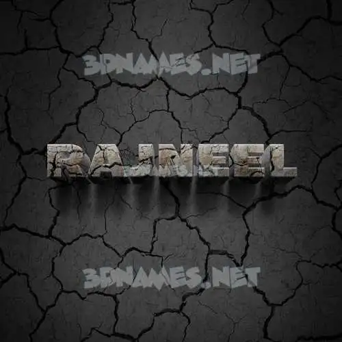 rajneel in Cracked Stone style - 3D name wallpaper rajneel in Cracked Stone style - 3D name wallpaper