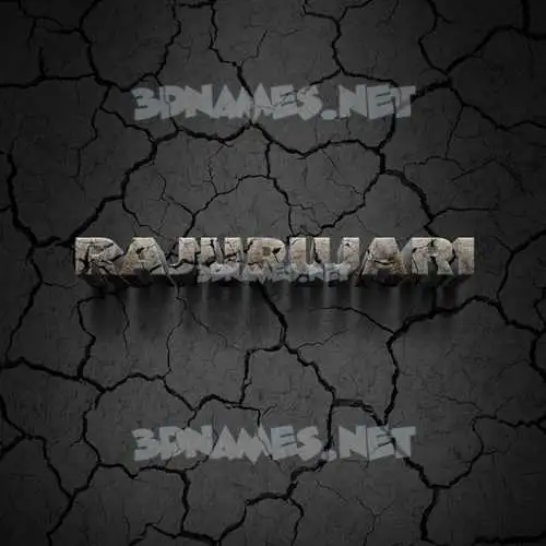 rajupujari in Cracked Stone style - 3D name wallpaper rajupujari in Cracked Stone style - 3D name wallpaper