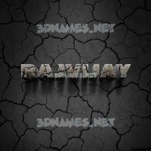 rajvijay in Cracked Stone style - 3D name wallpaper rajvijay in Cracked Stone style - 3D name wallpaper
