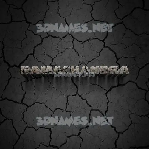 ramachandra in Cracked Stone style - 3D name wallpaper ramachandra in Cracked Stone style - 3D name wallpaper