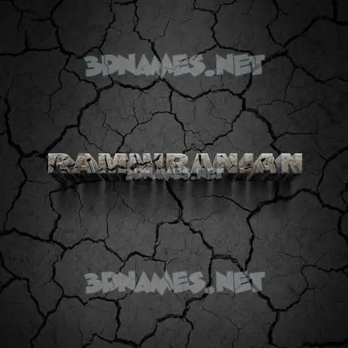 ramniranjan in Cracked Stone style - 3D name wallpaper ramniranjan in Cracked Stone style - 3D name wallpaper