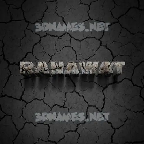 ranawat in Cracked Stone style - 3D name wallpaper ranawat in Cracked Stone style - 3D name wallpaper