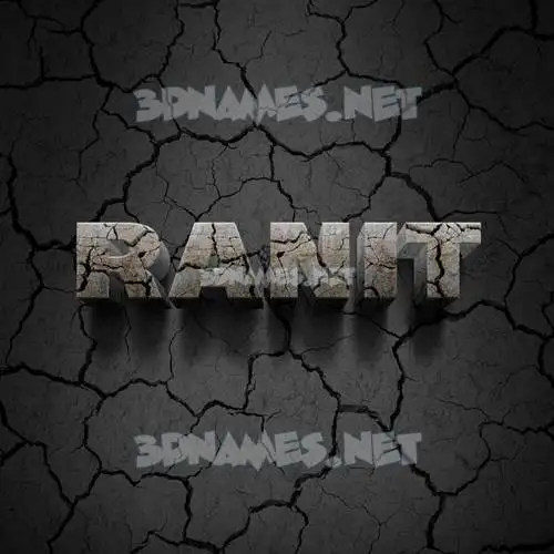 ranit in Cracked Stone style - 3D name wallpaper ranit in Cracked Stone style - 3D name wallpaper