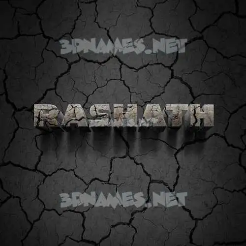 rashath in Cracked Stone style - 3D name wallpaper rashath in Cracked Stone style - 3D name wallpaper