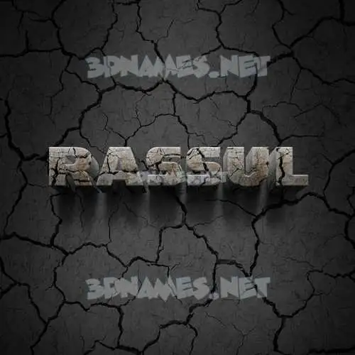 rassul in Cracked Stone style - 3D name wallpaper rassul in Cracked Stone style - 3D name wallpaper