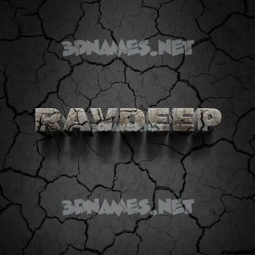 ravdeep in Cracked Stone style - 3D name wallpaper ravdeep in Cracked Stone style - 3D name wallpaper