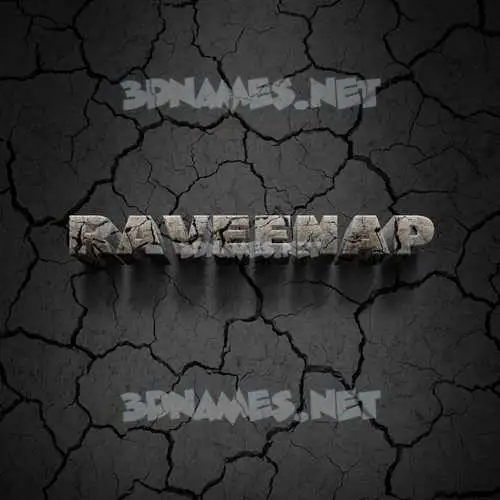 raveenap in Cracked Stone style - 3D name wallpaper raveenap in Cracked Stone style - 3D name wallpaper