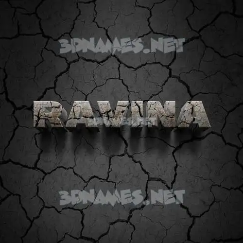 ravina in Cracked Stone style - 3D name wallpaper ravina in Cracked Stone style - 3D name wallpaper