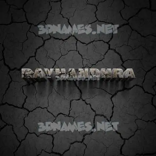rayhandhra in Cracked Stone style - 3D name wallpaper rayhandhra in Cracked Stone style - 3D name wallpaper