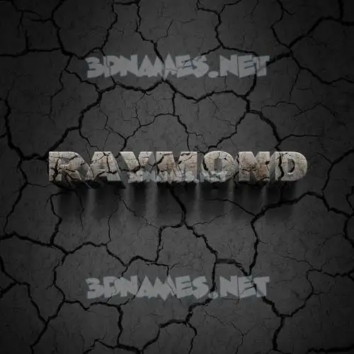 raymond in Cracked Stone style - 3D name wallpaper raymond in Cracked Stone style - 3D name wallpaper