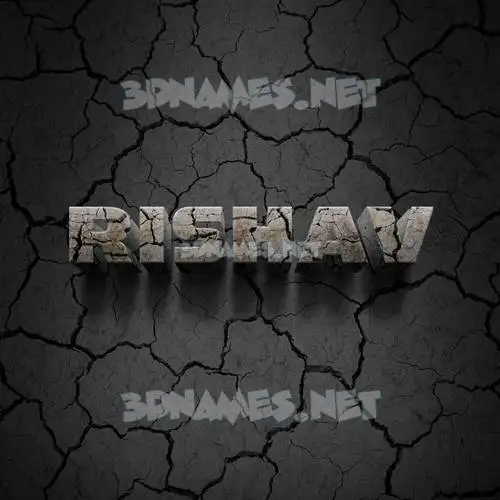 rishav in Cracked Stone style - 3D name wallpaper rishav in Cracked Stone style - 3D name wallpaper