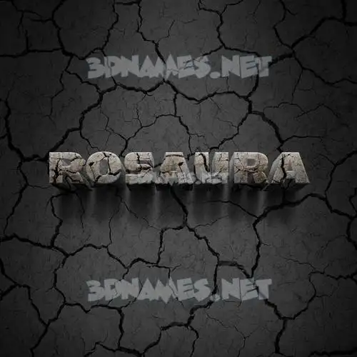 rosaura in Cracked Stone style - 3D name wallpaper rosaura in Cracked Stone style - 3D name wallpaper