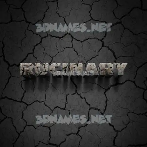 rucinary in Cracked Stone style - 3D name wallpaper rucinary in Cracked Stone style - 3D name wallpaper
