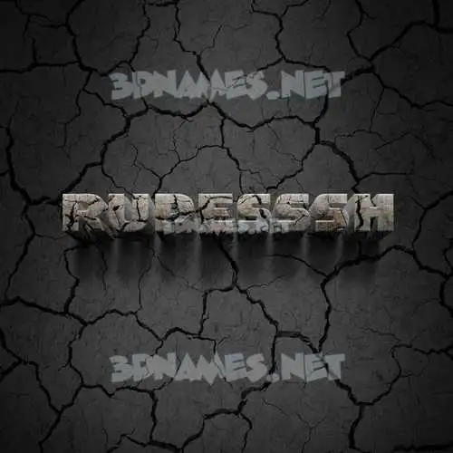 rupesssh in Cracked Stone style - 3D name wallpaper rupesssh in Cracked Stone style - 3D name wallpaper