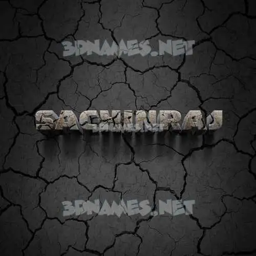 sachinraj in Cracked Stone style - 3D name wallpaper sachinraj in Cracked Stone style - 3D name wallpaper