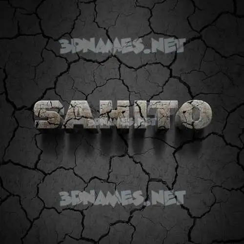 sahito in Cracked Stone style - 3D name wallpaper sahito in Cracked Stone style - 3D name wallpaper