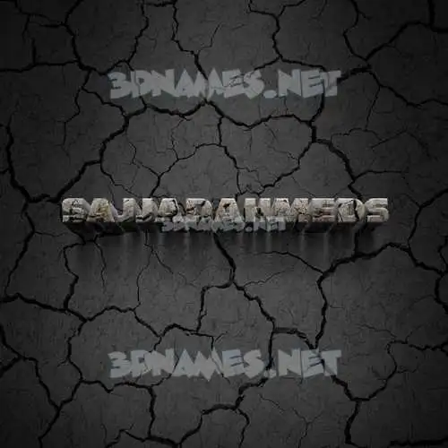 sajjadahmeds in Cracked Stone style - 3D name wallpaper sajjadahmeds in Cracked Stone style - 3D name wallpaper