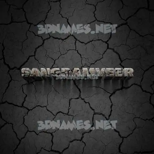sangramveer in Cracked Stone style - 3D name wallpaper sangramveer in Cracked Stone style - 3D name wallpaper