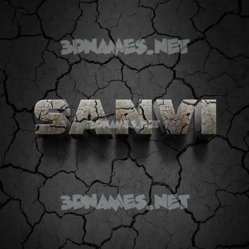 sanvi in Cracked Stone style - 3D name wallpaper sanvi in Cracked Stone style - 3D name wallpaper