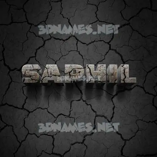 saphil in Cracked Stone style - 3D name wallpaper saphil in Cracked Stone style - 3D name wallpaper