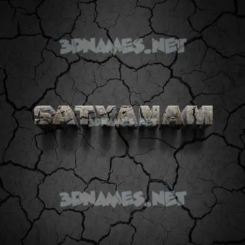satyanam in Cracked Stone style - 3D name wallpaper satyanam in Cracked Stone style - 3D name wallpaper
