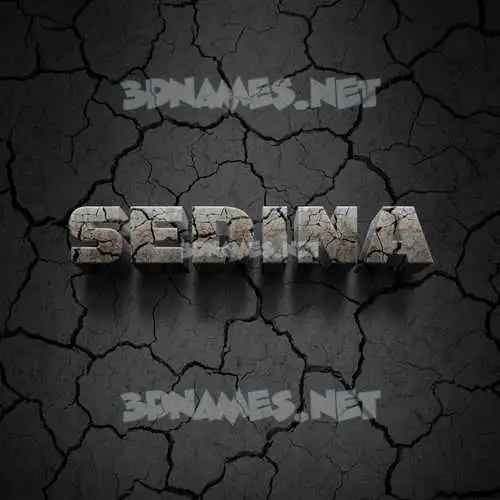 sedina in Cracked Stone style - 3D name wallpaper sedina in Cracked Stone style - 3D name wallpaper