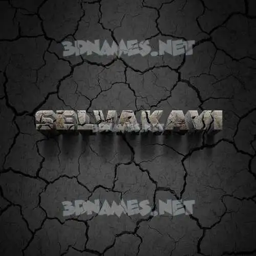 selvakavi in Cracked Stone style - 3D name wallpaper selvakavi in Cracked Stone style - 3D name wallpaper