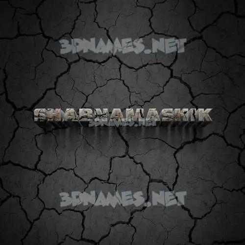 shabnamashik in Cracked Stone style - 3D name wallpaper shabnamashik in Cracked Stone style - 3D name wallpaper