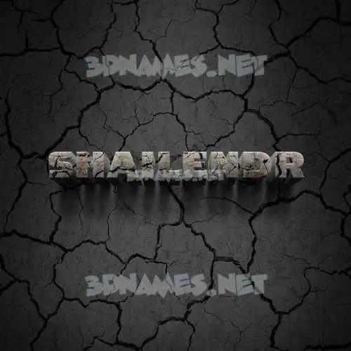 shailendr in Cracked Stone style - 3D name wallpaper shailendr in Cracked Stone style - 3D name wallpaper