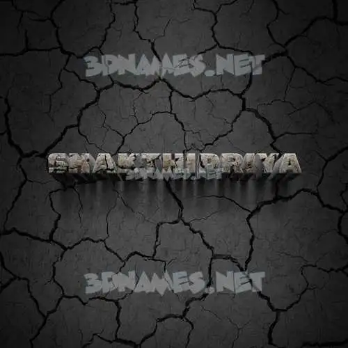 shakthipriya in Cracked Stone style - 3D name wallpaper shakthipriya in Cracked Stone style - 3D name wallpaper