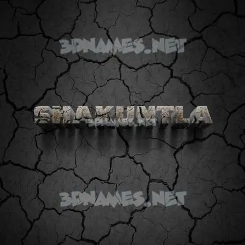 shakuntla in Cracked Stone style - 3D name wallpaper shakuntla in Cracked Stone style - 3D name wallpaper