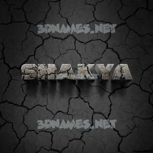 shakya in Cracked Stone style - 3D name wallpaper shakya in Cracked Stone style - 3D name wallpaper