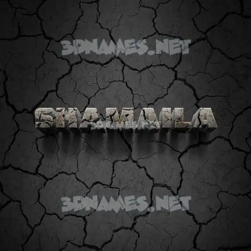 shamaila in Cracked Stone style - 3D name wallpaper shamaila in Cracked Stone style - 3D name wallpaper