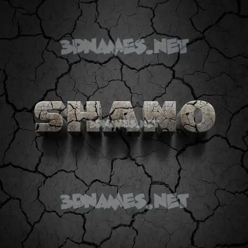 shano in Cracked Stone style - 3D name wallpaper shano in Cracked Stone style - 3D name wallpaper