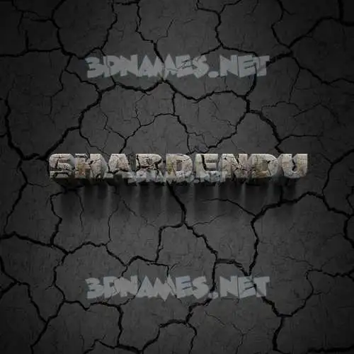 shardendu in Cracked Stone style - 3D name wallpaper shardendu in Cracked Stone style - 3D name wallpaper
