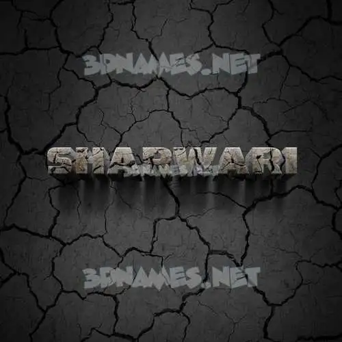 sharwari in Cracked Stone style - 3D name wallpaper sharwari in Cracked Stone style - 3D name wallpaper