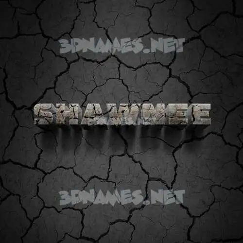 shawnee in Cracked Stone style - 3D name wallpaper shawnee in Cracked Stone style - 3D name wallpaper