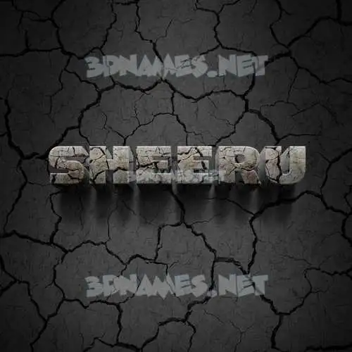 sheeru in Cracked Stone style - 3D name wallpaper sheeru in Cracked Stone style - 3D name wallpaper