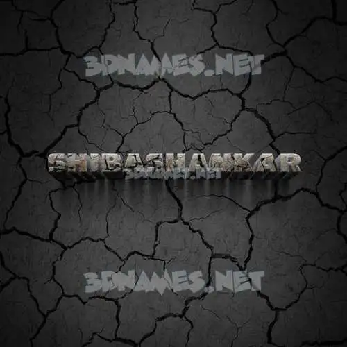 shibashankar in Cracked Stone style - 3D name wallpaper shibashankar in Cracked Stone style - 3D name wallpaper