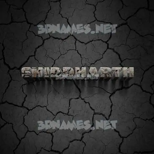shiddharth in Cracked Stone style - 3D name wallpaper shiddharth in Cracked Stone style - 3D name wallpaper