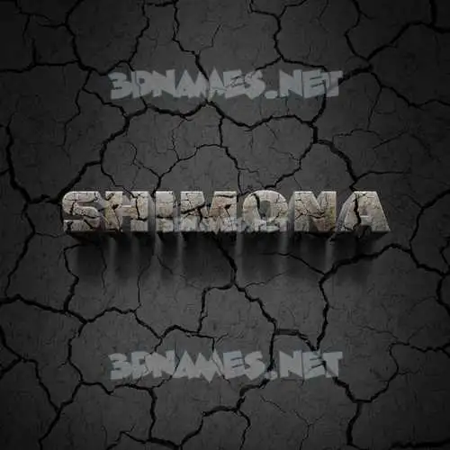 shimona in Cracked Stone style - 3D name wallpaper shimona in Cracked Stone style - 3D name wallpaper