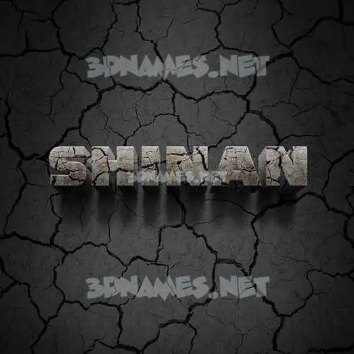 shinan in Cracked Stone style - 3D name wallpaper shinan in Cracked Stone style - 3D name wallpaper