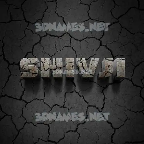 shivji in Cracked Stone style - 3D name wallpaper shivji in Cracked Stone style - 3D name wallpaper
