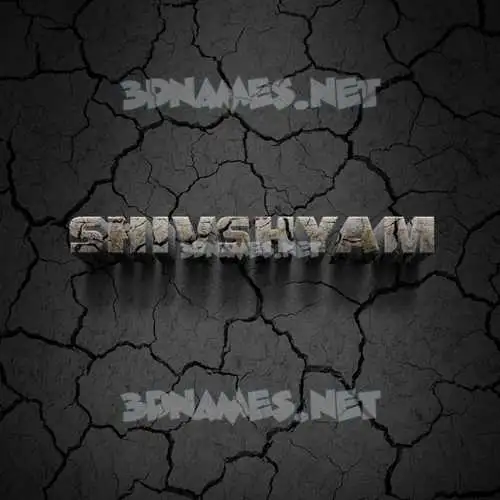 shivshyam in Cracked Stone style - 3D name wallpaper shivshyam in Cracked Stone style - 3D name wallpaper